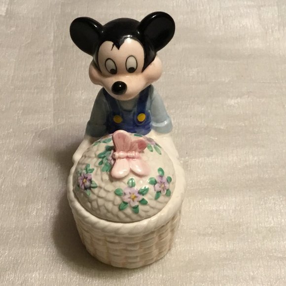 Vintage Walt Disney Mickey Mouse & Minnie figural sugar & creamer set - Picture 6 of 10